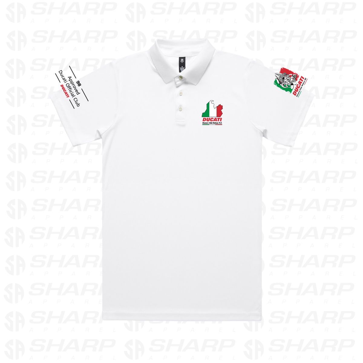 Nelson Ducati Owners Club - Women's Active Polo