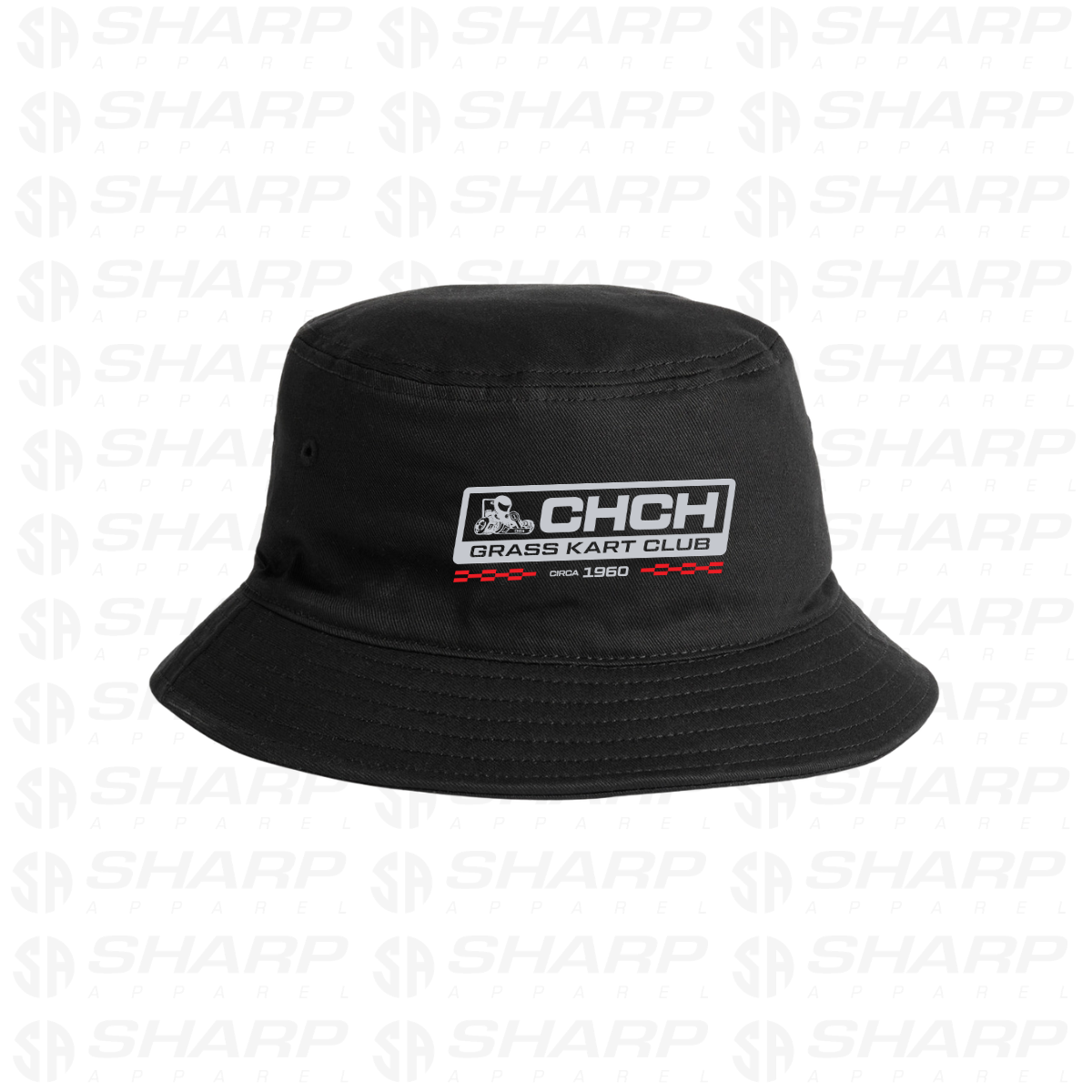 Christchurch Grass Kart Club - Bucket Hat