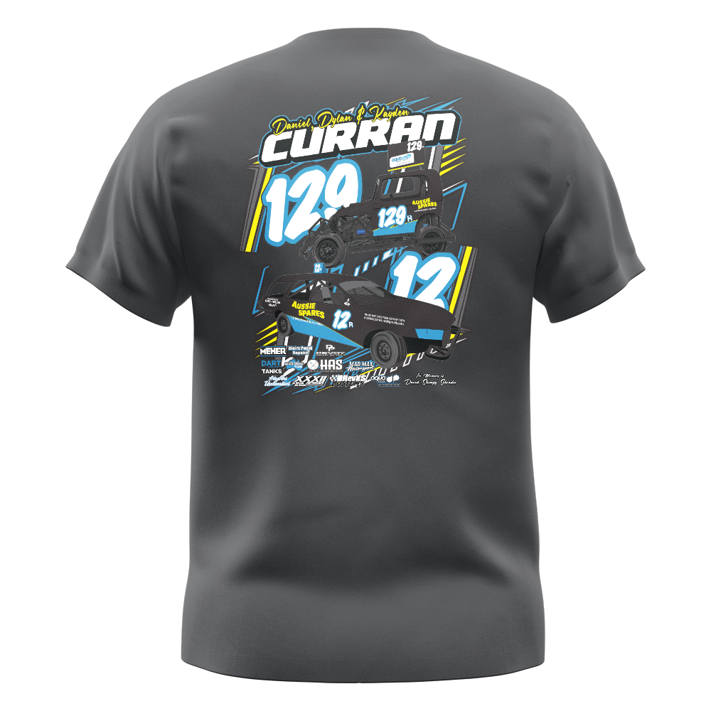 Curran Racing Team Kids T-Shirt
