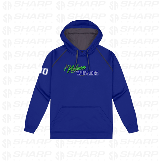 Whalers Varsity - Kids Quickdry Hoodie