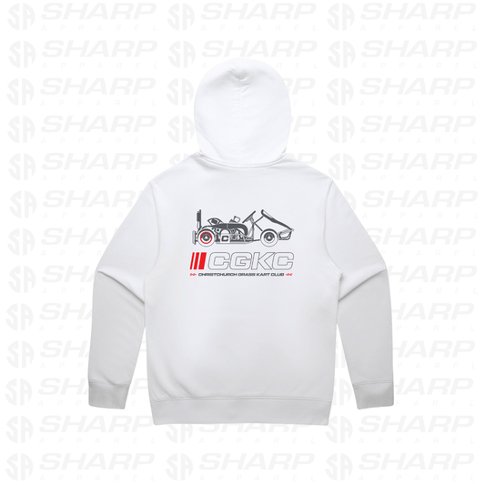 Christchurch Grass Kart Club - Adults Unplugged Hoodie