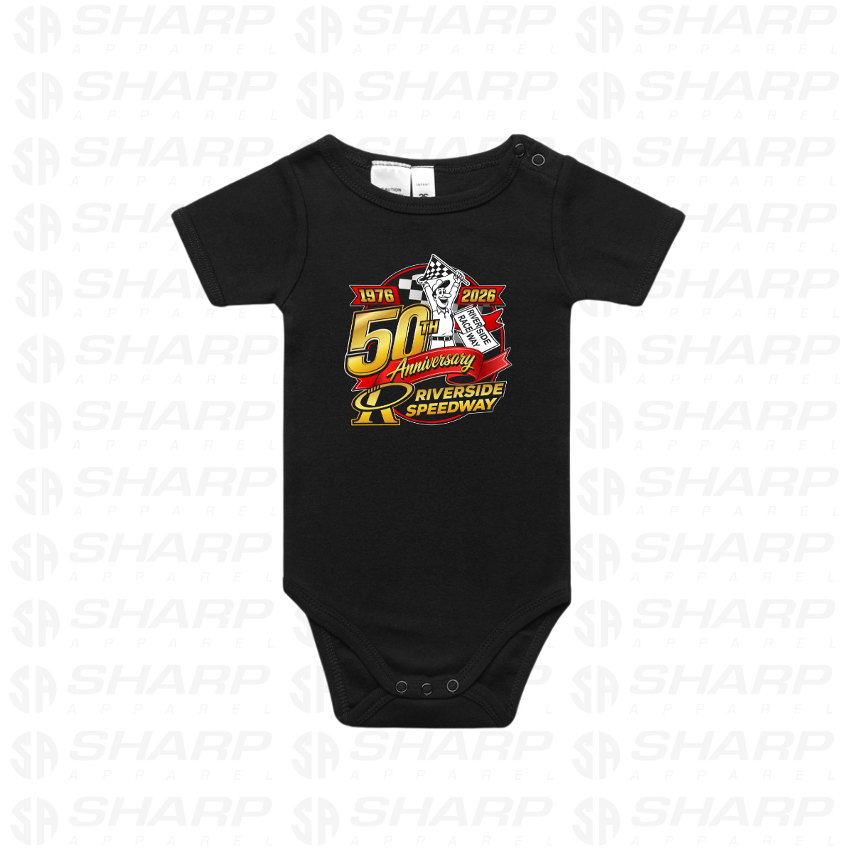 Riverside Speedway 50th - Infant One-Piece