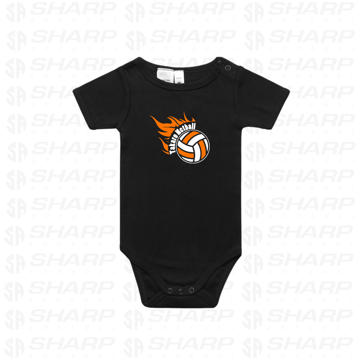 Takaro Netball - Infant One-Piece