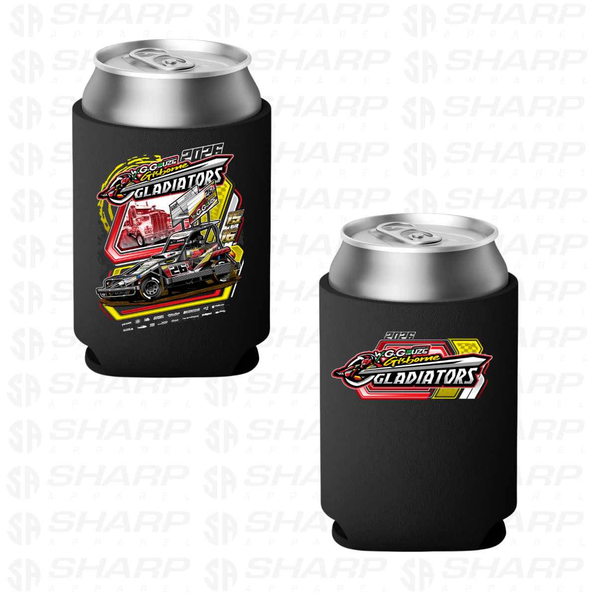 Gisborne Gladiators 2026 - Koozie