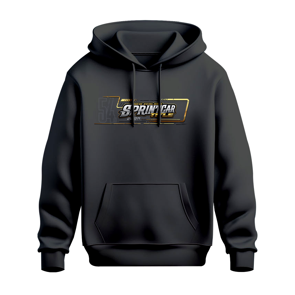 NZ Sprintcar Title 2025 Kids Hoodie