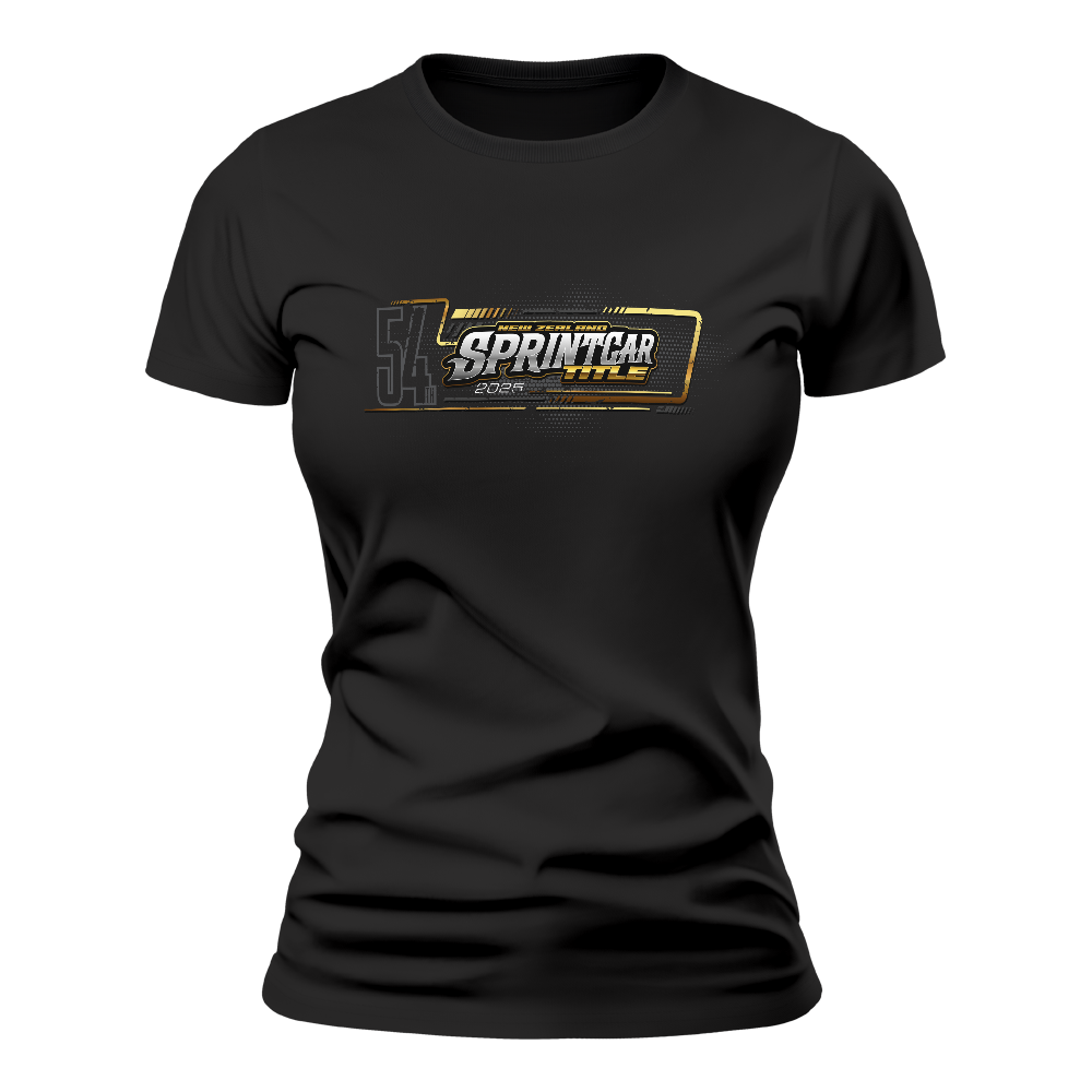 NZ Sprintcar Title 2025 Women's T-Shirt