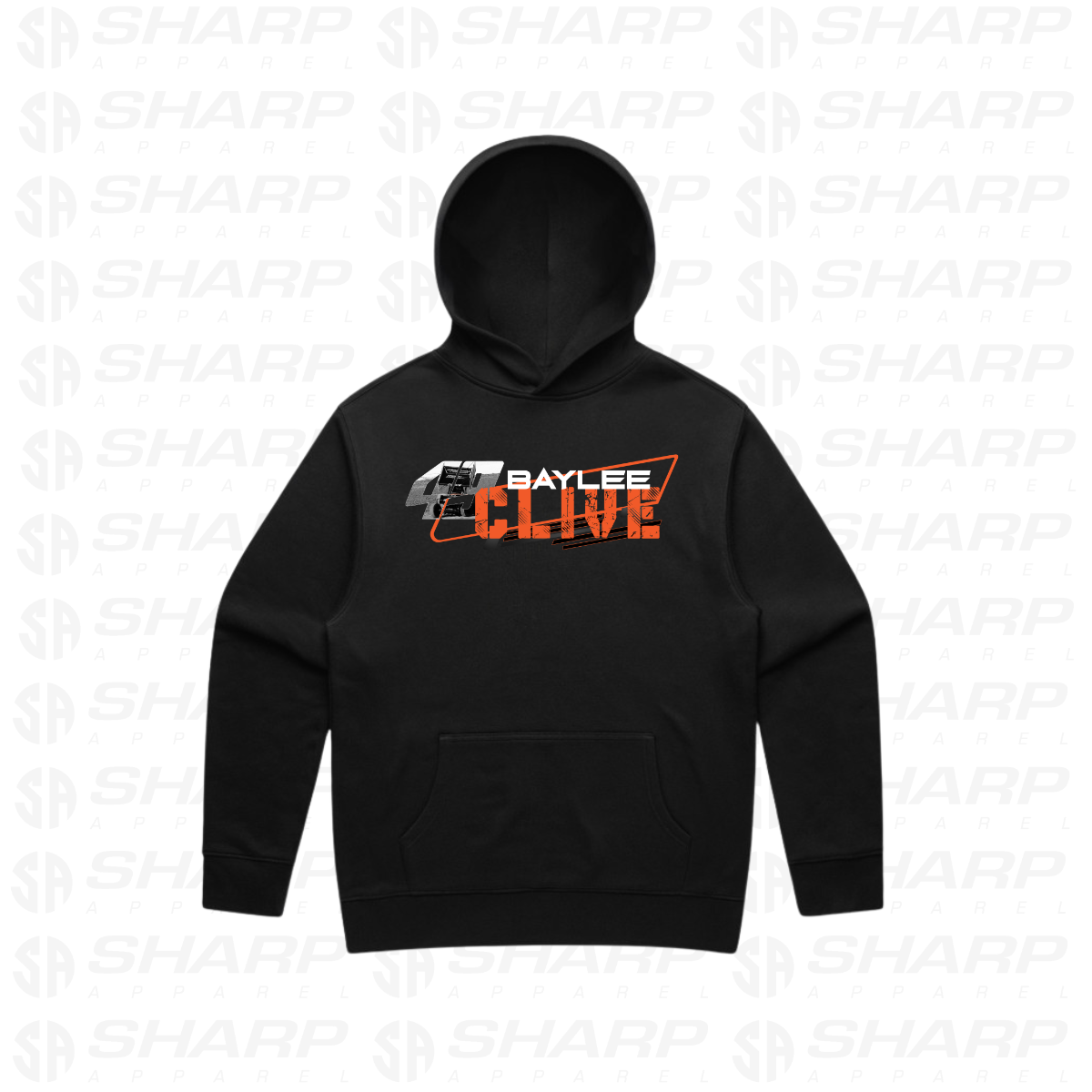 Baylee Clive 49c - Adults Unplugged Hoodie