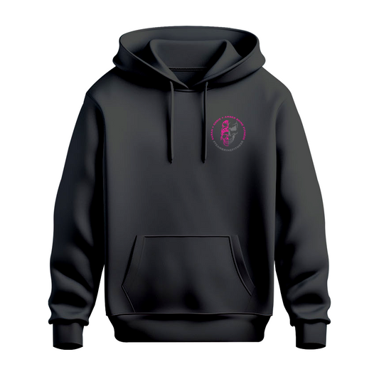 Female Skull Lift One More Rep or Die Trying Hoodie - Pink Back Design