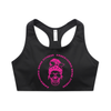 Female Skull Women's Active Bra Top