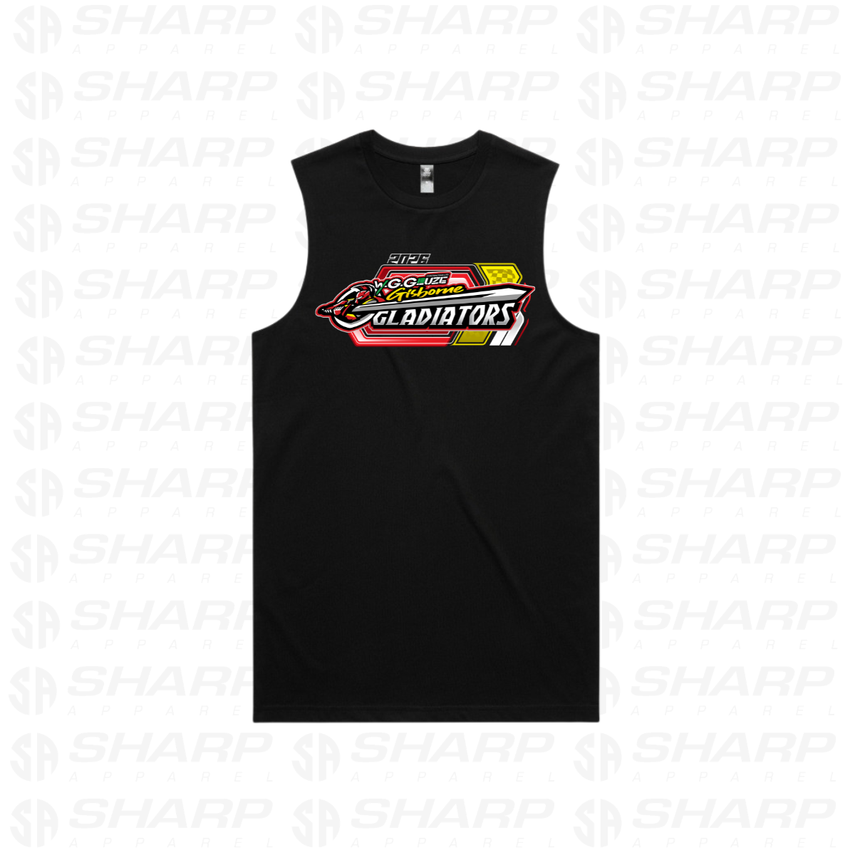 Gisborne Gladiators 2026 - Men's Staple Singlet