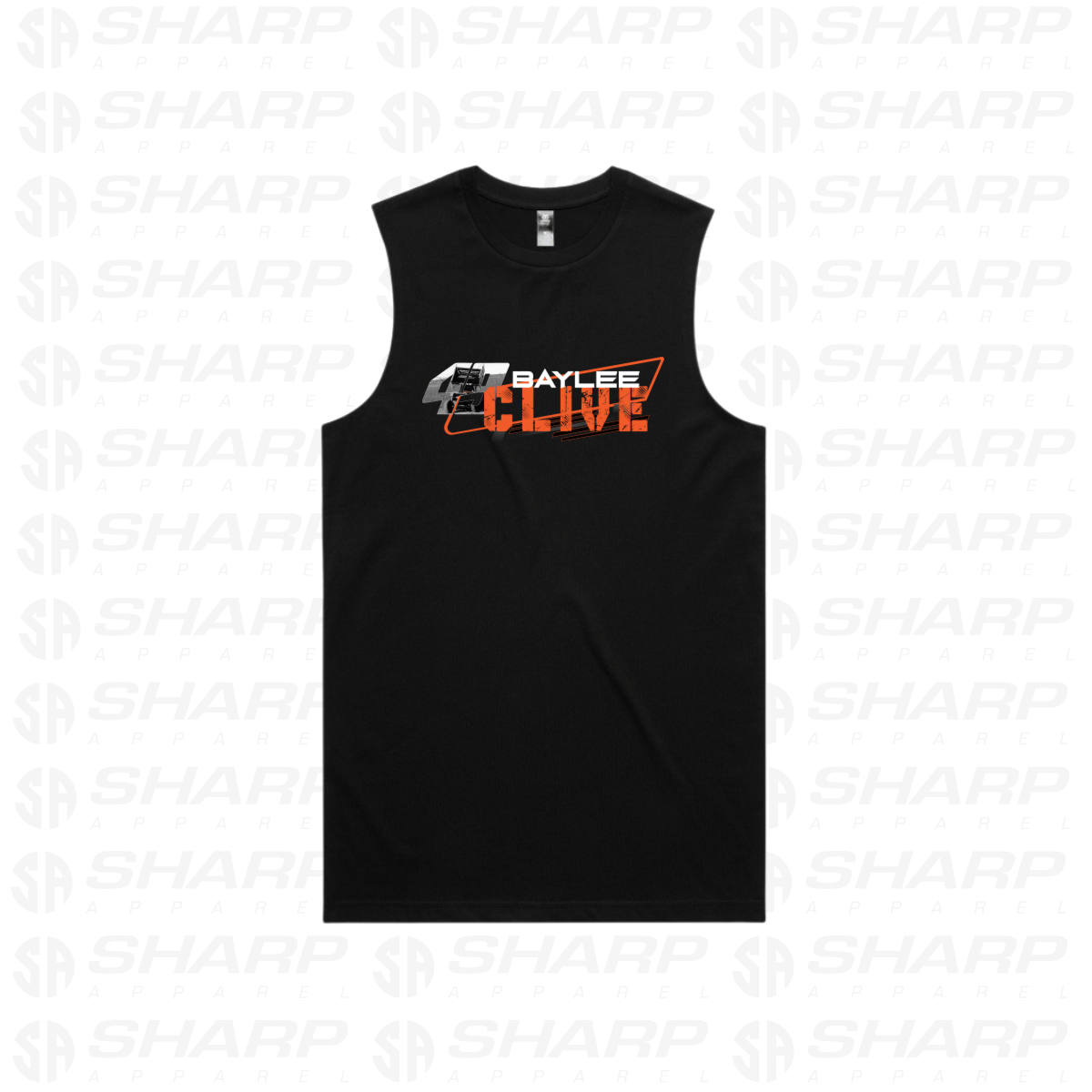Baylee Clive 49c - Men's Staple Singlet