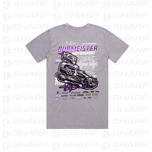 172p Burmeister Motorsport 2026/27 - Adults Stone Wash Tee