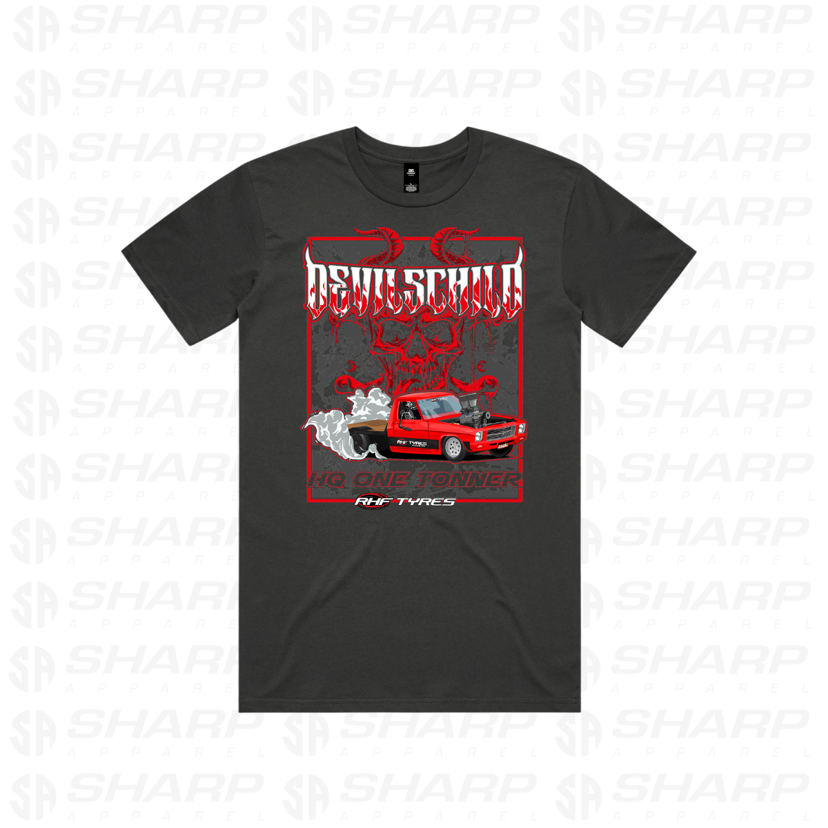 Devilschild Burnout Ute - Kids Tee