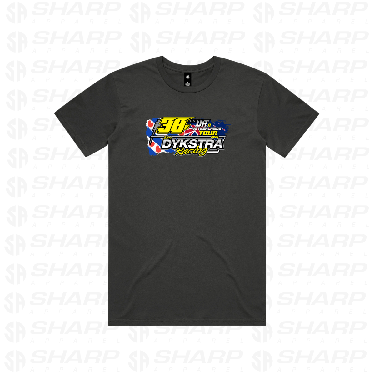 Zane Dykstra UK & NL Tour 26 - Adults Tee