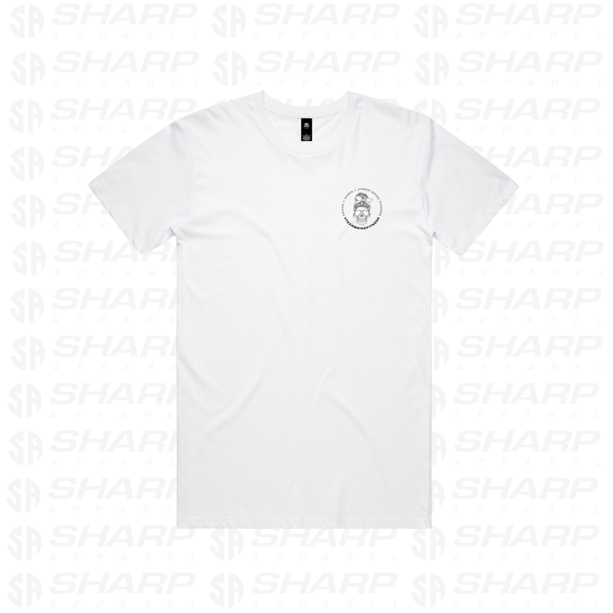 Female Skull Lift One More Rep or Die Trying White - Adults Tee