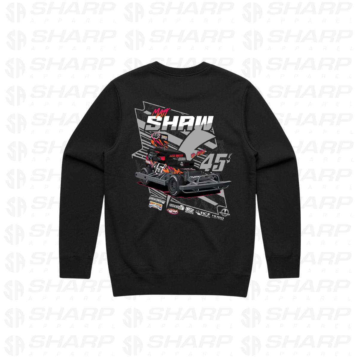 Matt Shaw Racing 2025/26 Alt Front - Adults Crew Neck