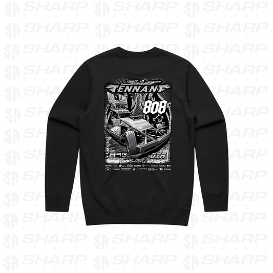 808 Mainline Ghost - Adults Crew Neck