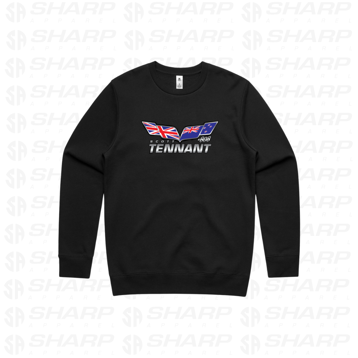 808 UK Tour 2025 - Adults Crew Neck