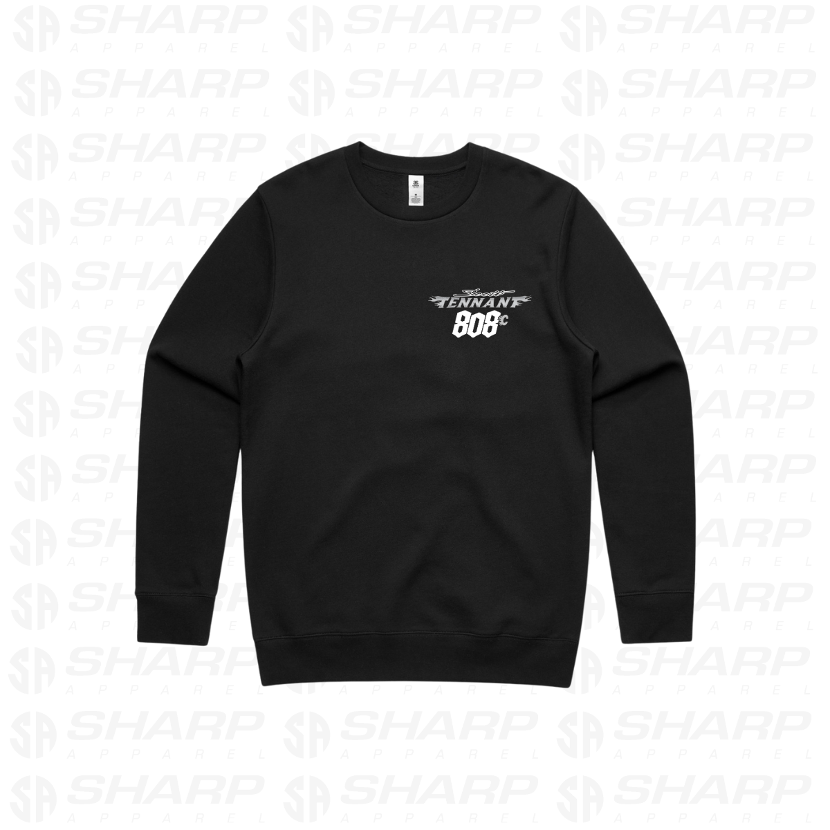 808 Mainline Ghost - Adults Crew Neck