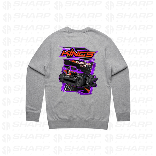 Kihikihi Kings Stockcar Team 2025/26 - Adults Crew Neck