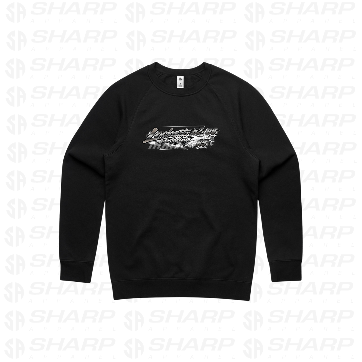 Lockett Racing - Adults Crew Neck