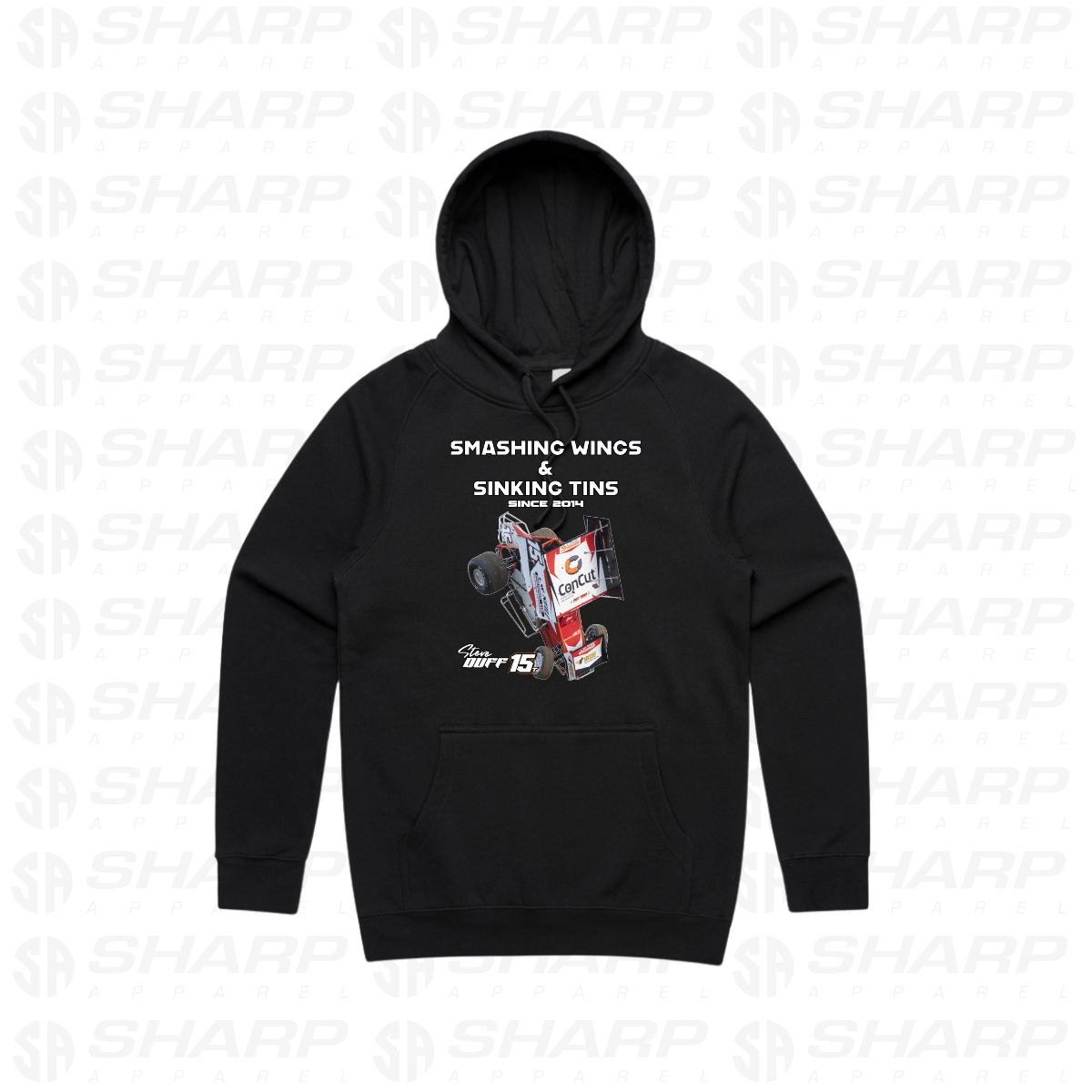 Duff Motorsport Smashing Wings Hoodie