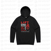 Female Skull Lift One More Rep - Front Design - Adults Hoodie