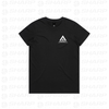 Barbell and Beyond Pocket Logo - Women's Tee
