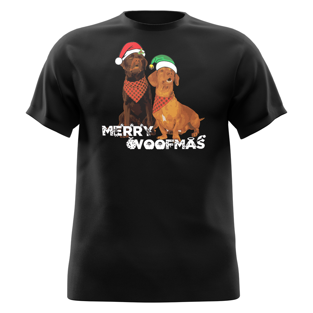 Christmas Dogs Kids T-Shirt