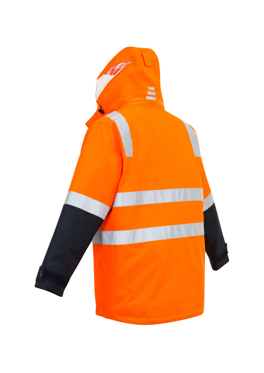 Orange/Navy