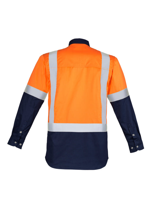 Orange/Navy