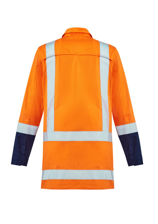 Orange/Navy