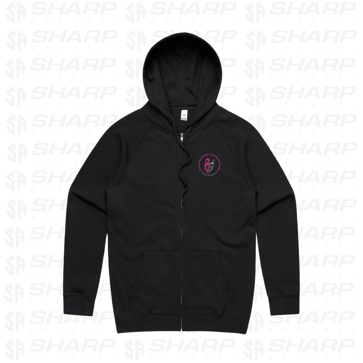 Split Skull - Zip Hoodie