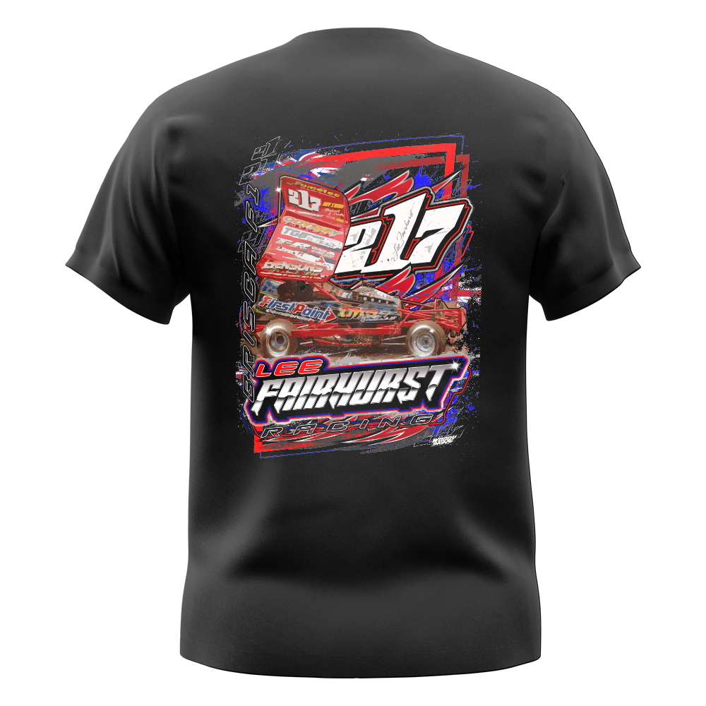 Lee Fairhurst Racing T-Shirt – Sharp Apparel Limited
