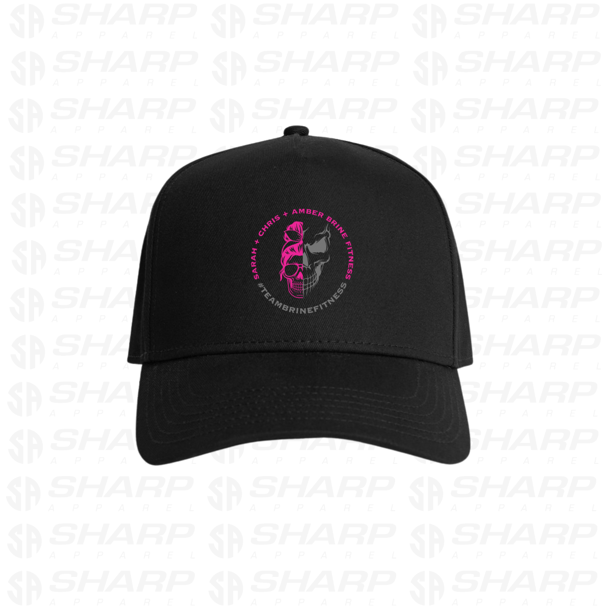 Split Skull 5 Panel Cap