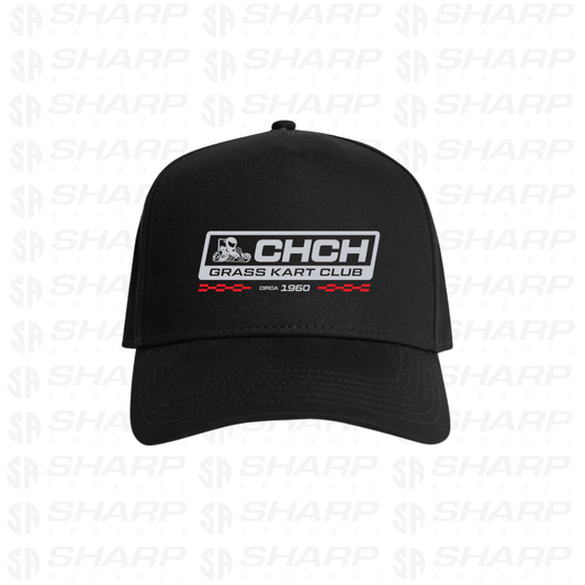 Christchurch Grass Kart Club - 5 Panel Cap