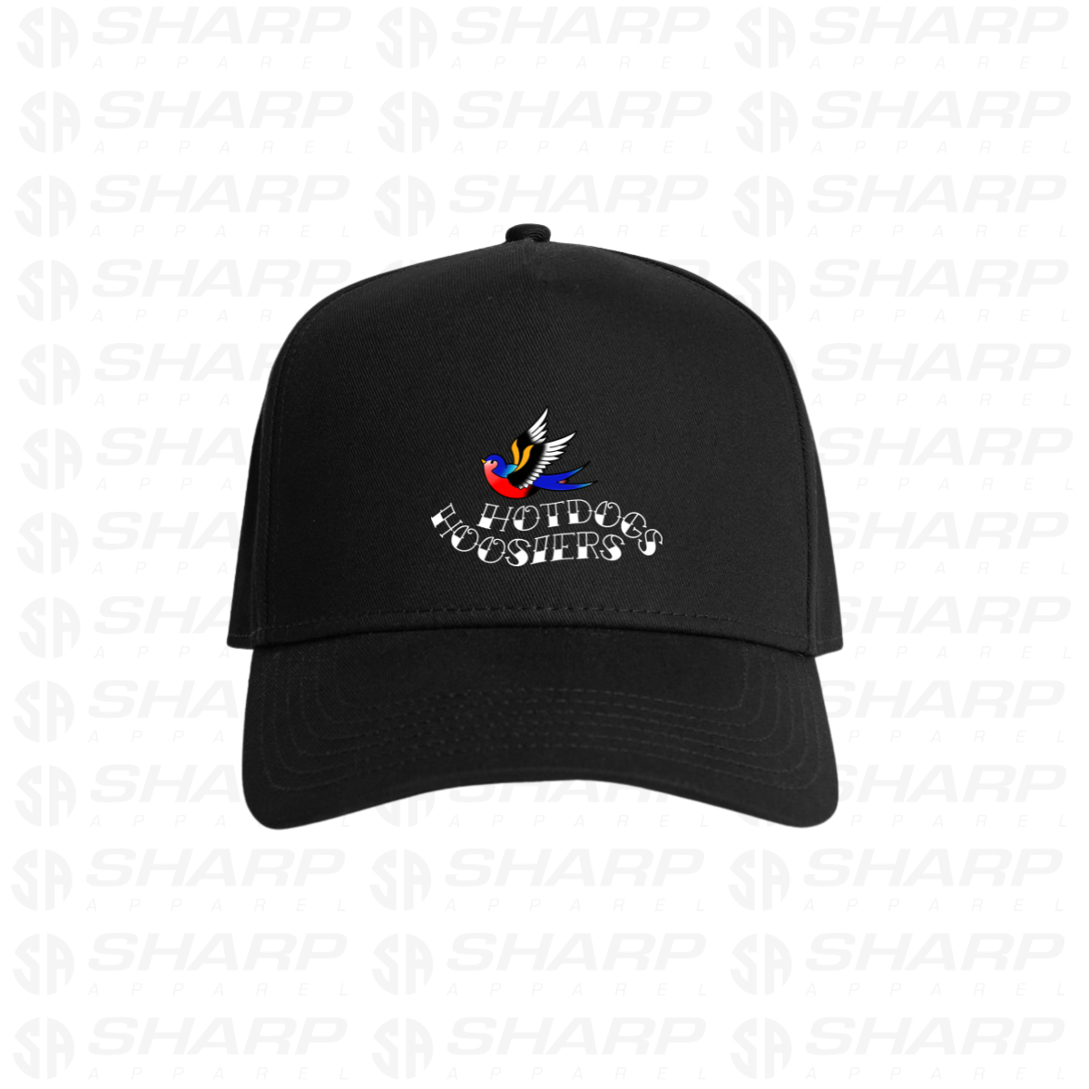 H&H Redlines & Roses 001 - 5 Panel Cap