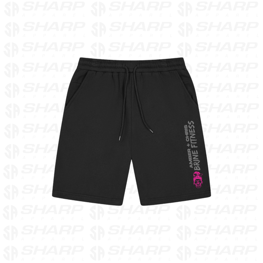 Pink Female Skull Lounge Shorts