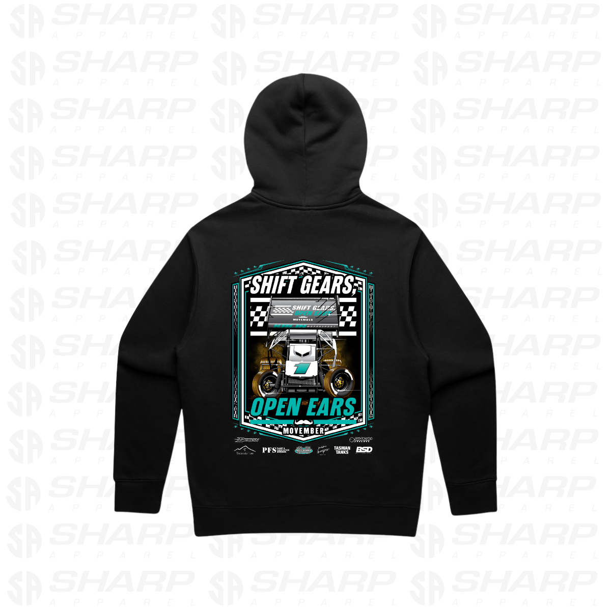 Kalin Motorsport Movember Adults Unplugged Hoodie