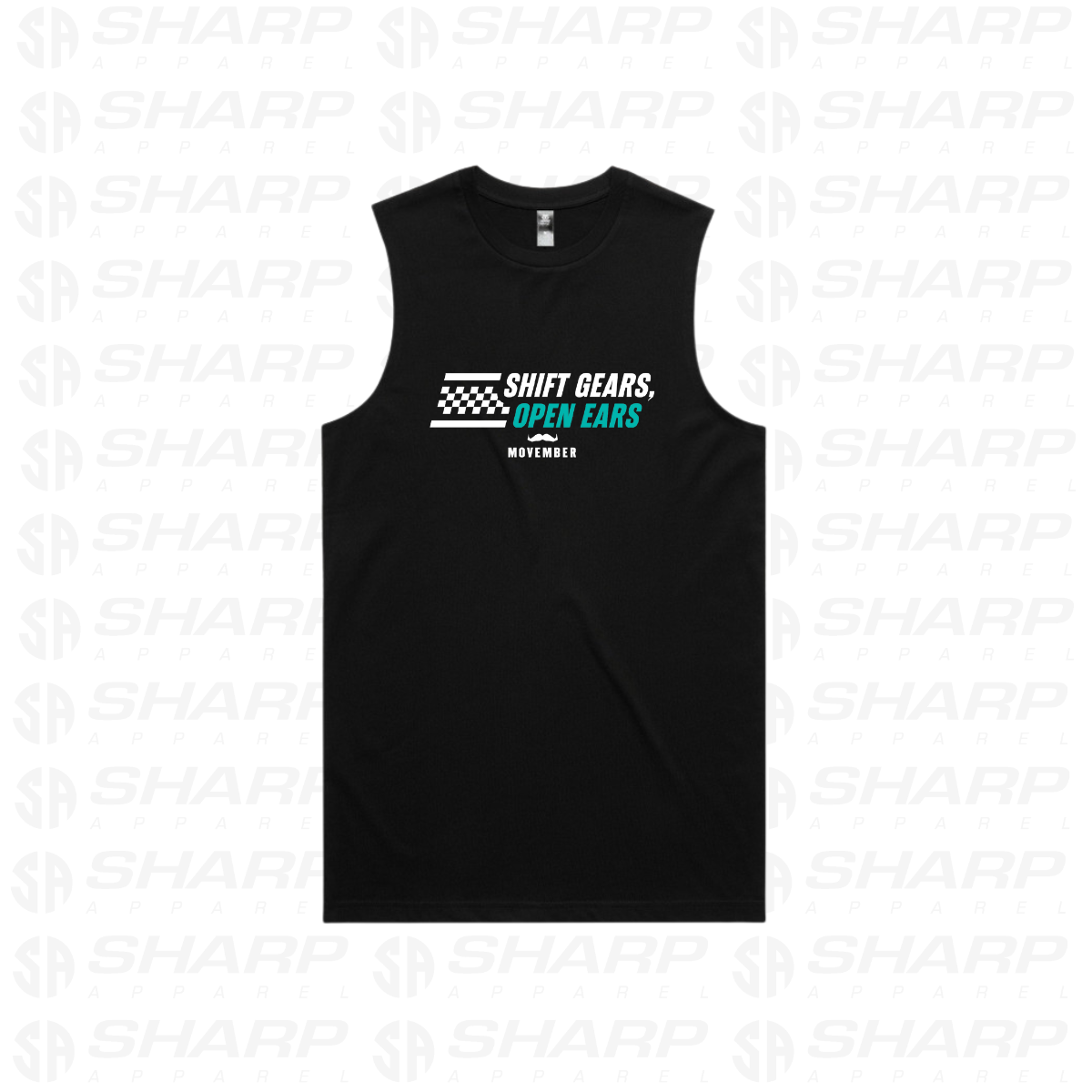 Kalin Motorsport Movember Men's Staple Singlet