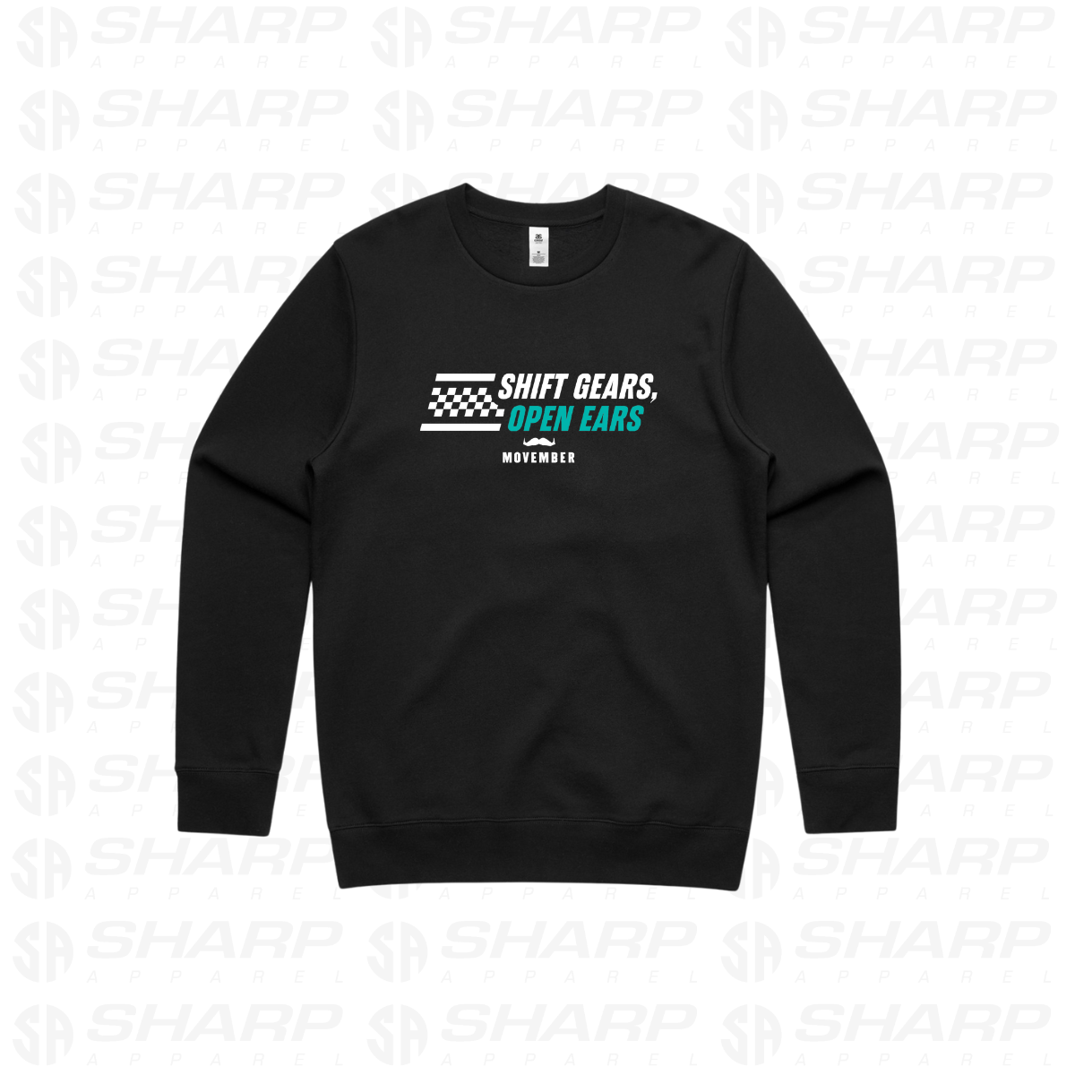 Kalin Motorsport Movember Adults Crew Neck