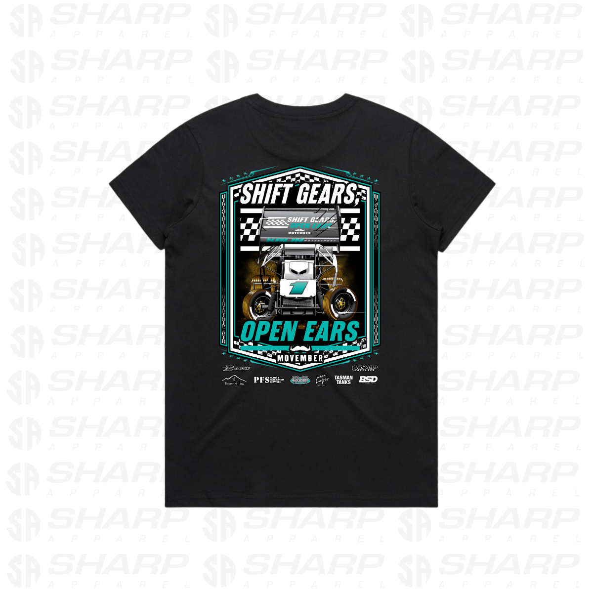 Kalin Motorsport Movember Women's Tee