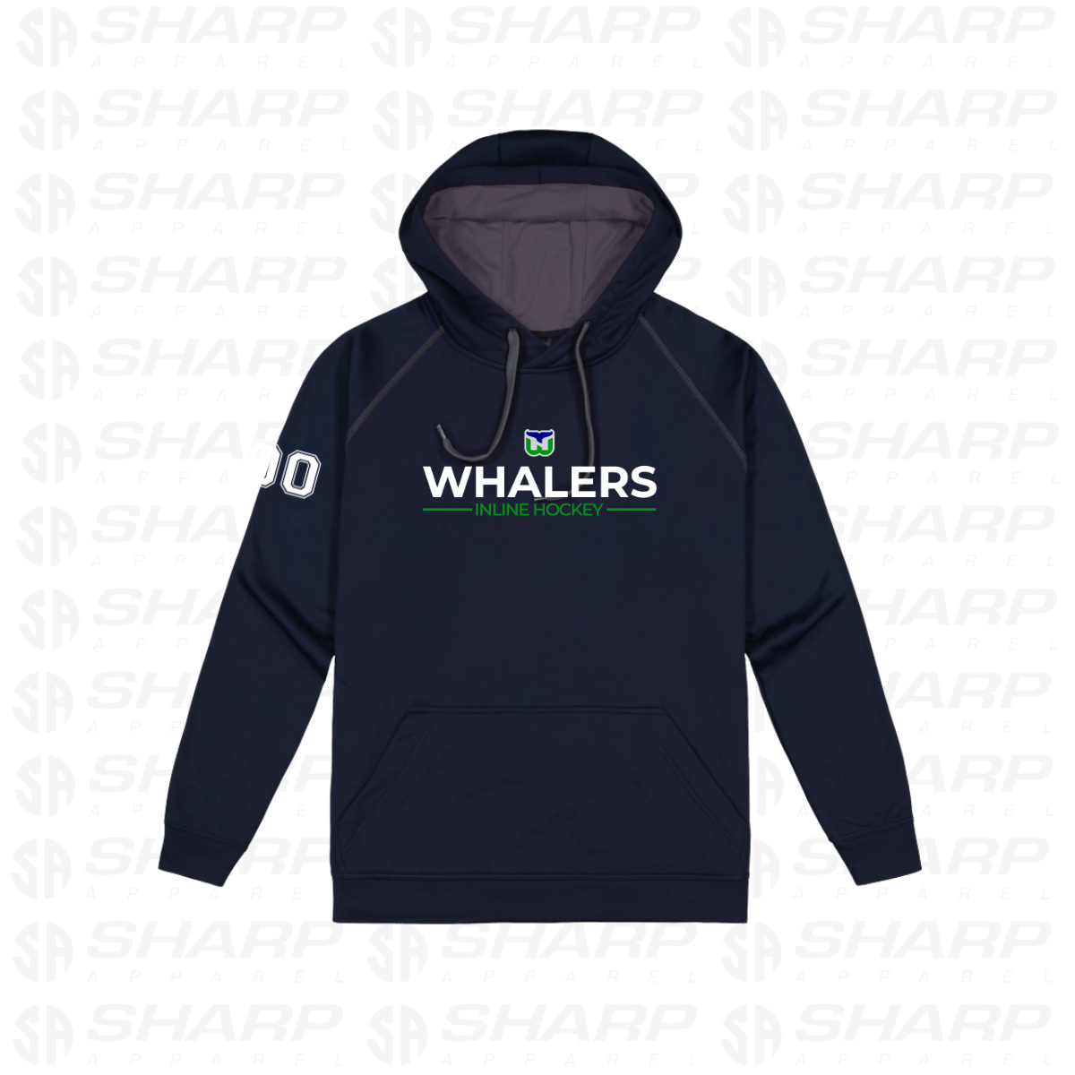 Whalers Modern - Kids Quickdry Hoodie