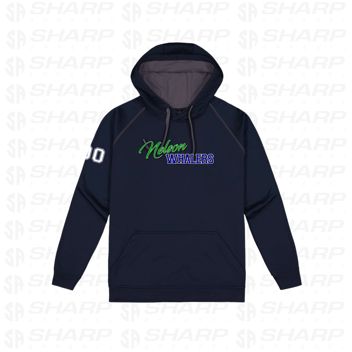 Whalers Varsity - Kids Quickdry Hoodie