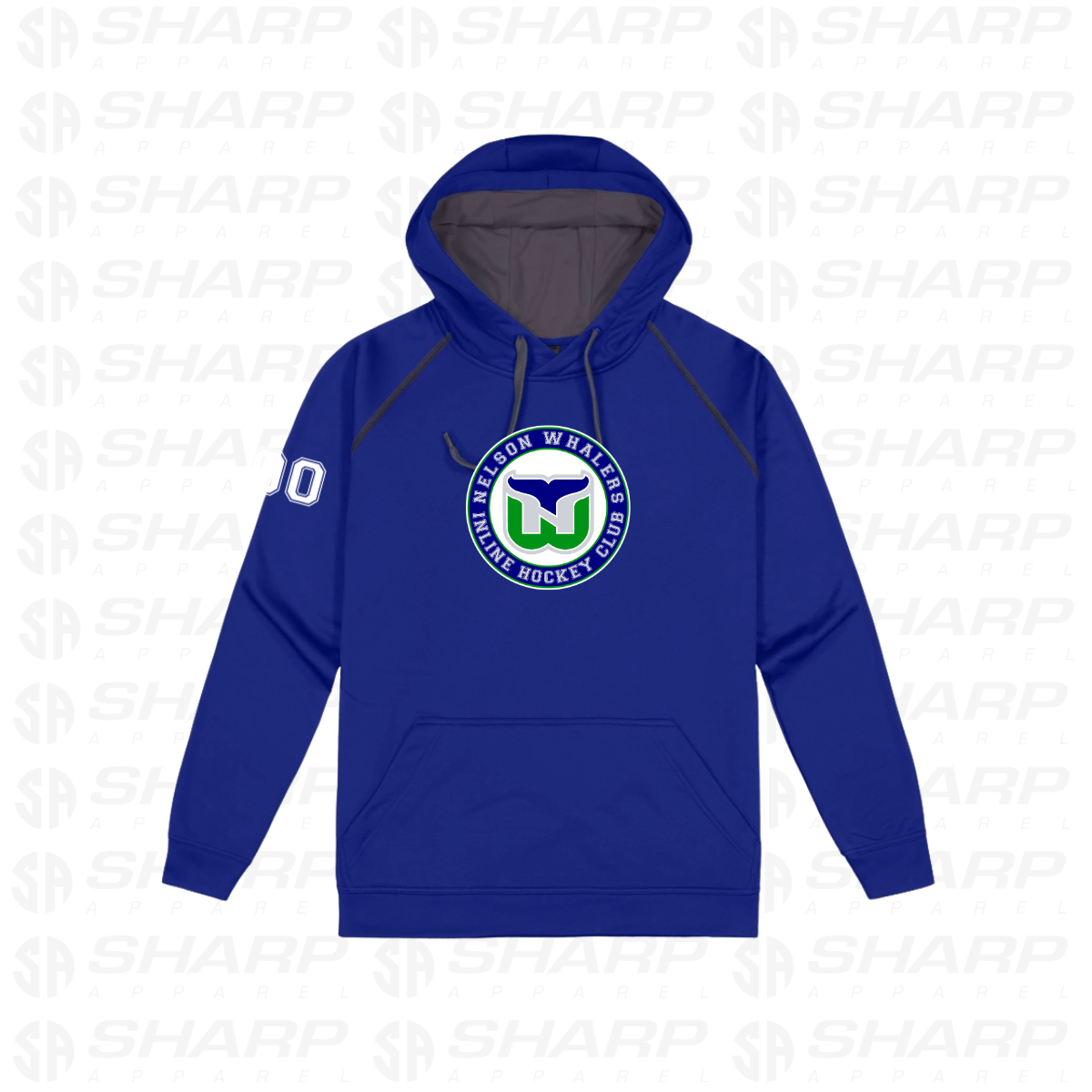 Whalers Original - Adults Quickdry Hoodie