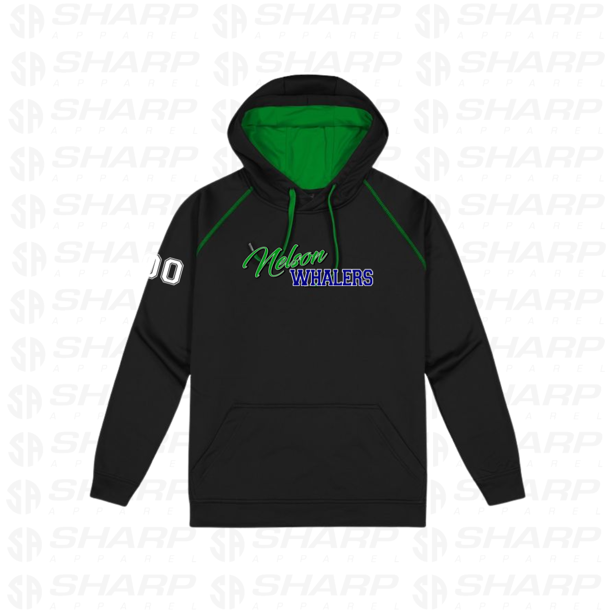 Whalers Varsity - Kids Quickdry Hoodie