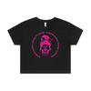 Female Skull Crop Top