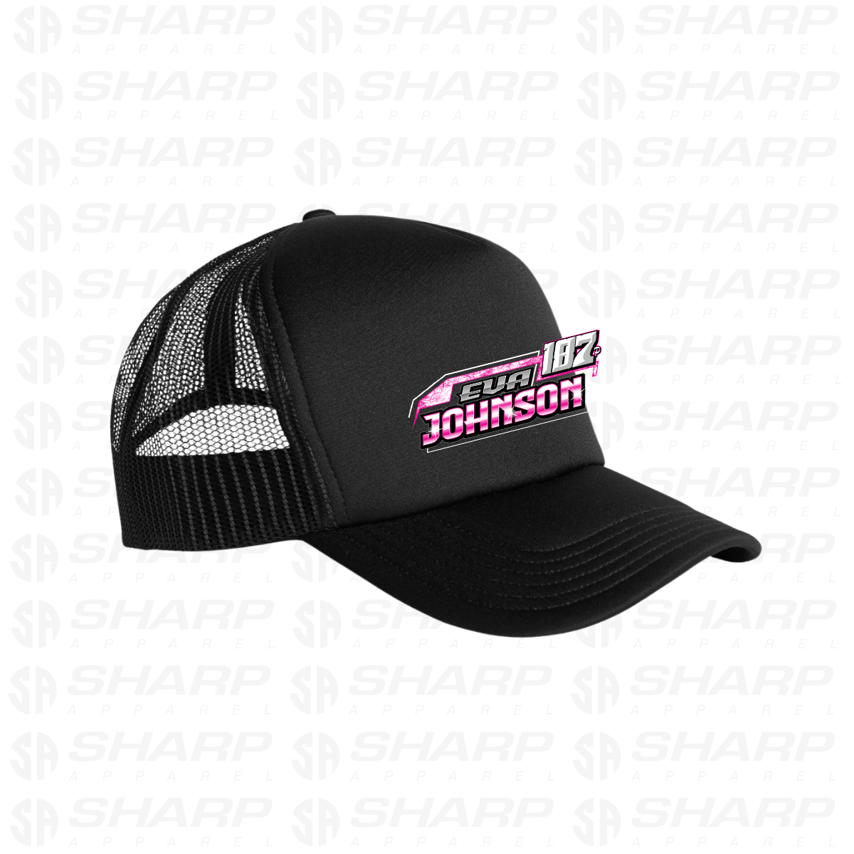 Eva Johnson 187p Foam Trucker Hat