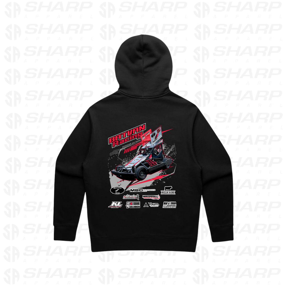 Batvan Racing 105p 2026/27 - Adults Unplugged Hoodie