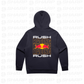 Rush - Vivid RB Design - Adults Unplugged Hoodie